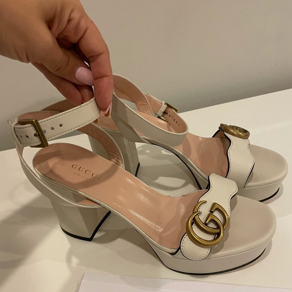 SOLD BNIB Gucci Double G Platforms
